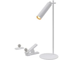 V-tac 3W LED įkraunamas magnetinis stalinis/sieninis šviestuvas, baltas, 4000K, dimeriuojamas