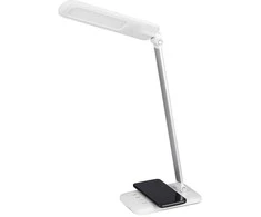 V-tac 7W LED stalo šviestuvas, baltas, 3000-5000K, dimeriuojamas, su belaidžio įkrovimo funkcija