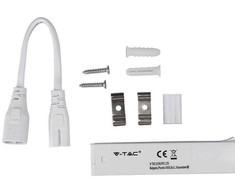 4W T5 šviestuvas, 30cm, baltas, 4000K, CREE LED chip