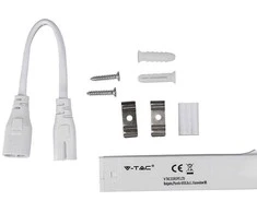 Lubinis šviestuvas 7W T5 šviestuvas, 60cm, baltas, 4000K, CREE LED chip
