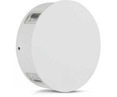 V-tac 4W LED sieninis šviestuvas, apvalus, baltas, IP65, 3000K