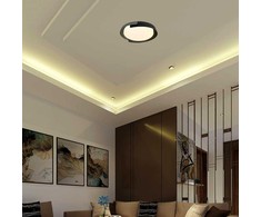 48W LED lubinis šviestuvas, juodos/pilkos sp., 3000/4000/6000K, dimeriuojamas