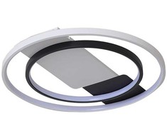 Lubinis šviestuvas 50W LED paviršinis šviestuvas, baltos/juodos sp., 3000/4500/6500K, dimeriuojamas