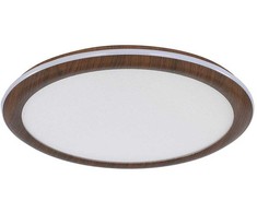 Lubinis šviestuvas 36W LED paviršinis šviestuvas, baltos/rudos sp., 3000/4500/6500K, dimeriuojamas