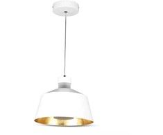 Pakabinamas šviestuvas 7W pakabinamas LED šviestuvas V-TAC, Ø250, baltas, metalas / akrilas, 4000K (natūraliai balta)