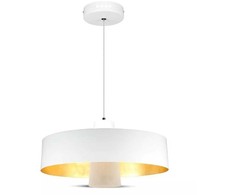 Pakabinamas šviestuvas 7W pakabinamas LED šviestuvas V-TAC, Ø340, baltas, metalas / akrilas, 4000K (natūraliai balta)