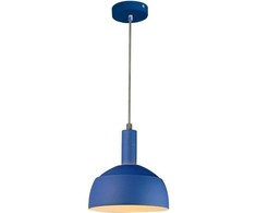 Pakabinamas šviestuvas V-TAC, E14, mėlynas, plastikas ir aliuminis.