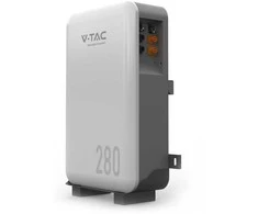 V-TAC sandėlio energijos bankas V-TAC VESTWOODS sieninis maitinimo blokas 14,33 kWh 51,2 V IP65 VT-48280-W2 10 metų garantija