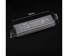 36W LED maitinimo šaltinis, 12V, 3A, IP67