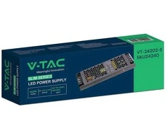 200W LED maitinimo šaltinis SLIM, 24V, 8.25A, IP20