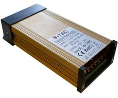 250W Maitinimo šaltinis V-TAC, 12V, 20A, metaliniu korpusu, IP45
