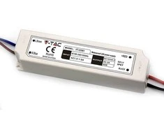60W Maitinimo šaltinis V-TAC, 12V, 5A, plastikiniu korpusu, IP67