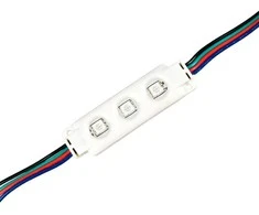 V-tac LED Modulis 3SMD, IP66, SMD5050, RGB