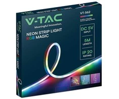3W/m LED juosta MAGIC, RGB, 5V, 5m, rinkinys