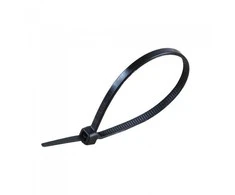 Opaski zaciskowe V-TAC 3.5x300mm juoda 18kg Nylon66 (pakuotė. 100szt)
