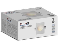 V-tac Užglaistomas GU10 lemputės rėmelis, baltas