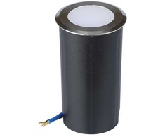 V-tac 1W LED įmontuojamas grindinio šviestuvas, sidabro sp., 6400K, IP67