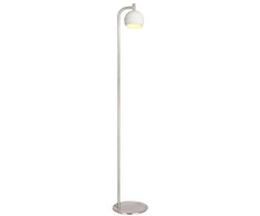 10W LED toršeras, nikelio/baltos sp., 3000K