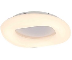 Lubinis šviestuvas 32W LED paviršinis šviestuvas V-TAC, D:460*H120, baltas, keičiantis spalvas.