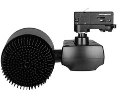 40W Euro LED šviestuvas ant bėgelio V-TAC, juodas, (4000K)