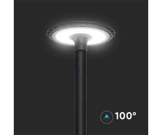 V-tac 120W LED lauko šviestuvas, juodas, 4000K