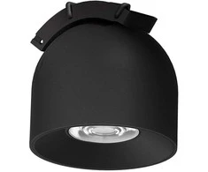 V-tac 12W LED pakabinamas šviestuvas, juodas, 3000K, tvirtinamas ant 48V magnetinio dirželio