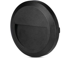 V-tac 2W LED paviršinis šviestuvas, juodas, 4000K, IP65