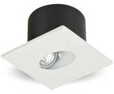 V-tac 3W LED įleidžiamas sieninis šviestuvas, baltas, 3000K
