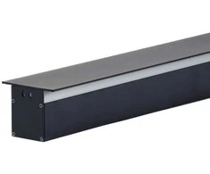 V-tac 10W LED linijinis sieninis šviestuvas, antracito sp., 4000K