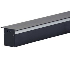 V-tac 10W LED linijinis sieninis šviestuvas, antracito sp., 3000K, IP65
