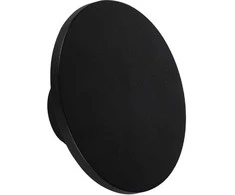 Bikuva.lt 12W LED sieninis šviestuvas, juodas, 3000K, IP65