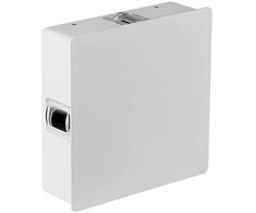 4W LED sieninis šviestuvas V-TAC, kvadratinis, baltas, IP65, 4000K (natūraliai balta)