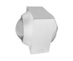 V-tac 2W LED sieninis šviestuvas, baltas, 3000K, IP54