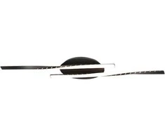 Lubinis šviestuvas V-tac 12W LED paviršinis šviestuvas, juodas, 3000K