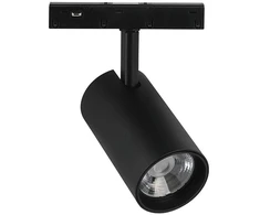 Oprawa szynoprzewód 48V V-TAC 10W 48V LED projektorius juoda VT-40012 4000K 950lm 3 metai gwarancji