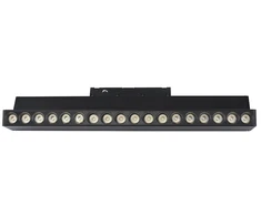 Oprawa szynoprzewód 48V V-TAC 15W 48V 36st LED juoda 33cm regulowana VT-41031 4000K 1220lm 3 metai gwarancji