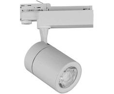 V-tac 35W LED šviestuvas į bėgelius, baltu korpusu, 4000K