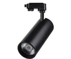 V-tac 40W LED šviestuvas į bėgelius, juodas, 3000/4000/6400K