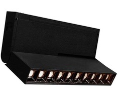 V-tac 20W akcentinis šviestuvas į magnetines sistemas, juodas, 3000K
