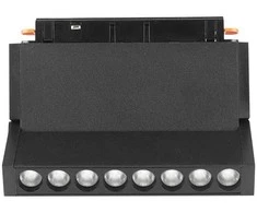 V-tac 10W LED SMART šviestuvas į magnetinius bėgelius, 48V, juodas, 2700-6400K