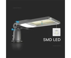 100W LED gatvės šviestuvas, pilkas, 6500K, SAMSUNG LED chip