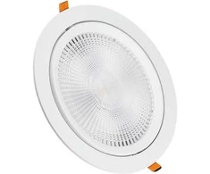 30W LED įleidžiamas šviestuvas, baltas, 3000K, SAMSUNG LED chip