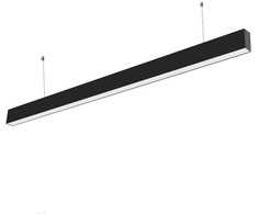 Pakabinamas šviestuvas V-tac 40W LED pakabinamas linijinis šviestuvas, juodas, 6400K
