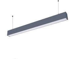 Pakabinamas šviestuvas 60W LED pakabinamas linijinis šviestuvas V-TAC, sidabrinis, 4000K (natūraliai balta), SAMSUNG LED chip
