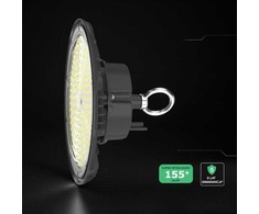 200W LED UFO sandėlio šviestuvas, juodas, 4000K