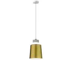 Pakabinamas šviestuvas 7W pakabinamas LED šviestuvas V-TAC, Ø120, aukso spalva, metalas / akrilas, 3000K (šiltai balta)
