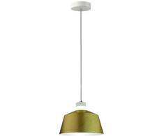 Pakabinamas šviestuvas 7W pakabinamas LED šviestuvas V-TAC, Ø250, aukso spalva, metalas / akrilas, 3000K (šiltai balta)