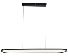 V-tac 24W LED pakabinamas šviestuvas, juodas, 4000K