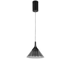 V-tac 9W LED pakabinamas šviestuvas, juodas, 4000K