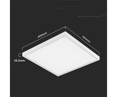 V-tac 36W LED panelė, 60x60cm, balta, 6500K